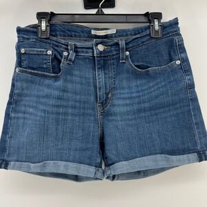 Levi's Blue Denim Jean Shorts